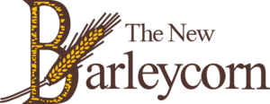 The New Barleycorn brown and gold logo